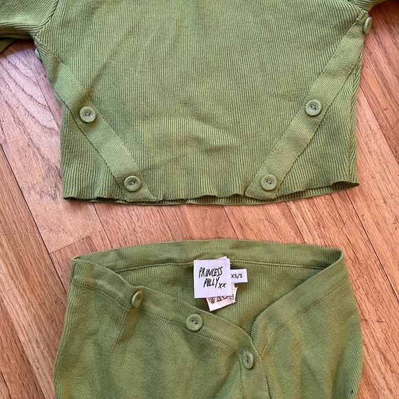 Princess Polly Mia set green xs/s - Picture 5 of 6